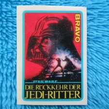 STAR WARS STICKER Aufkleber  Klebebild BRAVO Die Rückkehr der Jedi Ritter