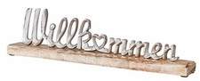 Schriftzug willkommen l45cm - schriftzug,