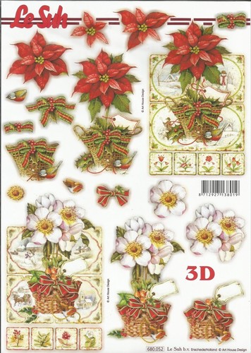 Stanzbogen - 3d-,