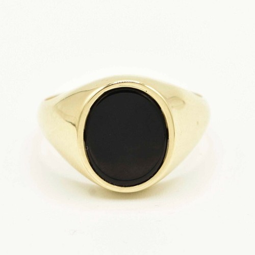 Ovaler schwarzer onyx - ovaler,