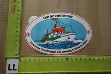Alter Aufkleber Schiff Fähre Boot Rettung Seenot DGzRS Bremen (LD)