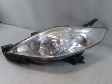 Mazda 5 CR orig. Scheinwerfer vorn links Halogen oberhalb leicht vergilbt BJ07 