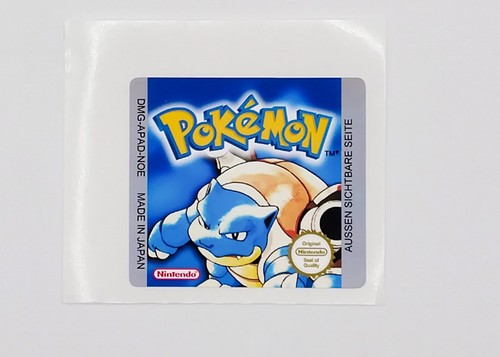 Gameboy pokemon blau - blau, ersatz