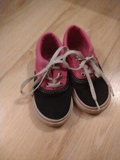 VANS Sneaker, Gr.24, pink-schwarz