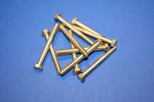 Maschinenschraube M5x50 Messing metrisch Sechskantschraube M 5 x 50 DIN 931 Ms