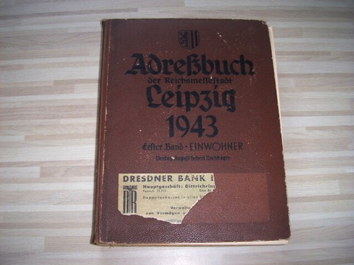 Adressbuch leipzig - adressbuch,