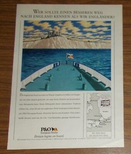 Seltene Werbung P&O European