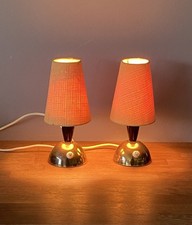 2 Vintage Nachttischlampen