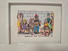 James Rizzi „WORKING FOR PEANUTS“ - handsigniert & nummeriert aus 1990