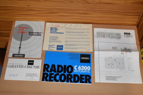 Für grundig radiorecorder - für, c