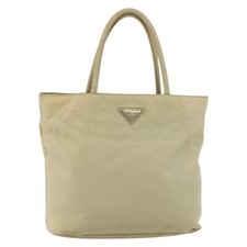 PRADA Handtasche Tasche Beige Hand Bag Nylon