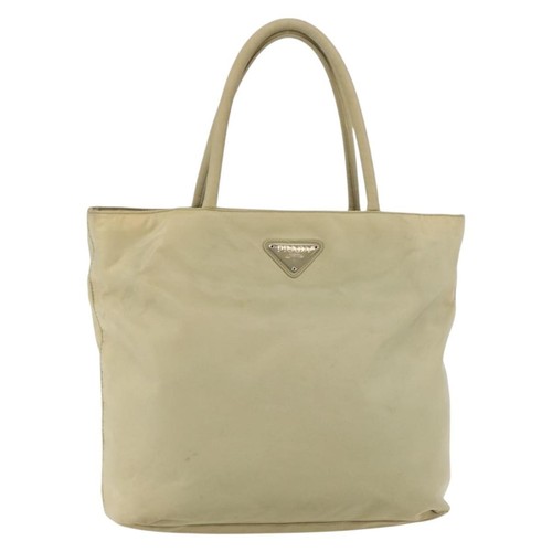 Prada handtasche tasche beige - prada,