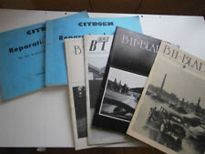 Citroën Traction Avant B11, Reparaturhandbuch (2 x) + 4 Zeitschriften SCHWEDISCH