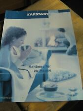 Katalog - 2 Stück - Karstadt Living Schönes für zu Hause Werbemittel - 2001/2002