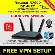 NETGEAR R7000 DD-WRT FLASHED