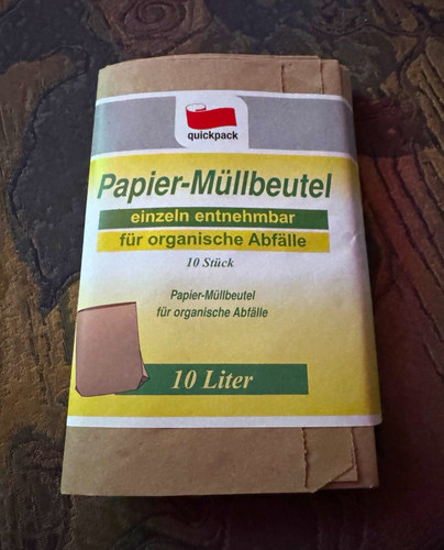 Quickpack papier müllbeutel - quickpack, papier-müllbeutel