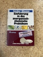 Jander Blasius Einführung In