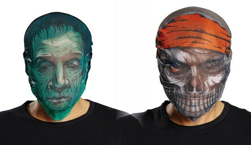 Maske zombie oder pirat - zombie, zombie-pirat