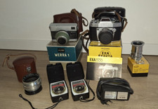 DDR Kamera Konvolut WERRA1 EXA500 Meyer-Optik Elgawa N128 WeimarLUX Bajonetringe