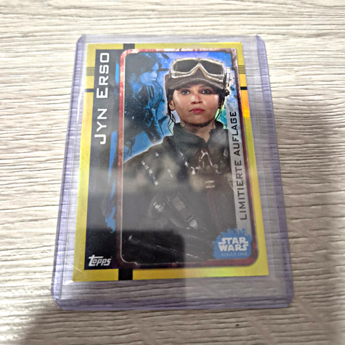 Topps star wars rogue one - wars, jyn