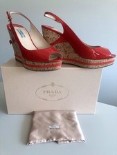 Prada plateau wedges - prada,