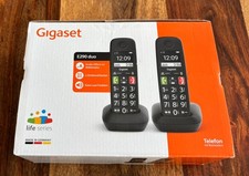 Gigaset E290 Duo Schnurloses Telefon Set, 2 Monate alt, wie neu, mit Garantie