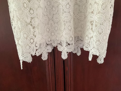 Kleid weiß blumen - kleid,