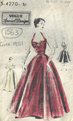 1951 vintage vogue - 1951, nähmuster