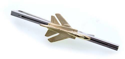 Krawattenhalter kampfjet - krawattenhalter,