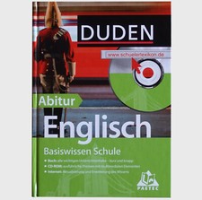 DUDEN Englisch Abitur Basiswissen Schule mit CD-ROM SekungarstufeⅡ *NEU*