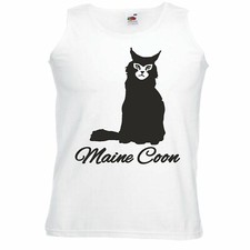 Tank Top MAINE COON KATZE - RASSEKATZE - HAUSKATZE - KATZEN ZUCHT - KATZEN BABY
