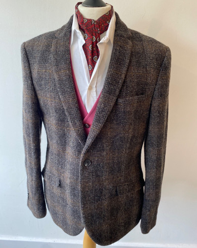 Harris tweed herren braun - herren,