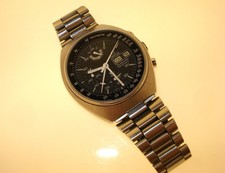 Vintage Uhr Omega Speedmaster Stahl 176.0012 Chrono Automatik Cal 1045 Box