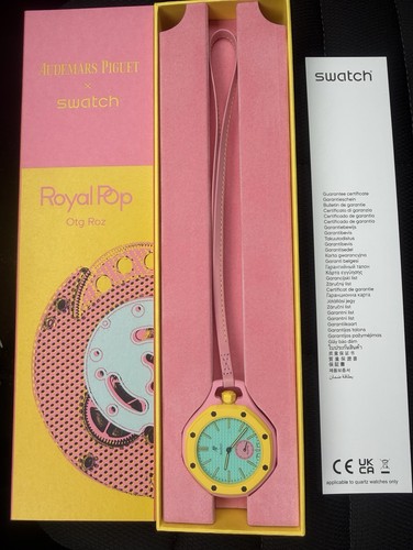 Swatch otg roz royal - swatch,