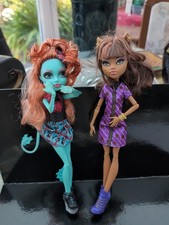 Monster High Puppen Lorna und CLAWDEEN Wolf +Boy Puppe
