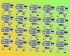 20 x Gabelkopf 4x8 M4 verzinkt + Sicherungsbolzen / ES-Bolzen - Gabelgelenk 