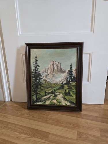 Alpen ölgemälde - alpen,