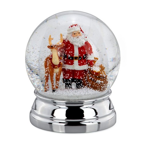 Schneekugel echtglas - schneekugel,