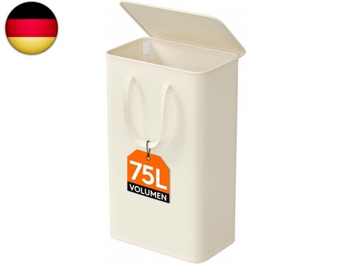 Lifewit 75l wäschekorb schmal - wäschekorb,