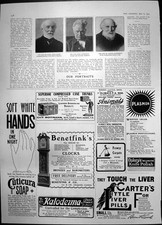 Original alter antiker Druck