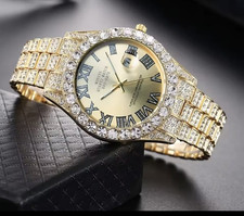 Modiva herren armbanduhr gold - modiva,