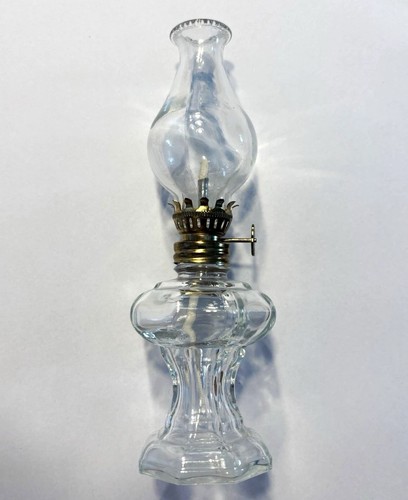 Kleine petroleumlampe glas - petroleumlampe, 17