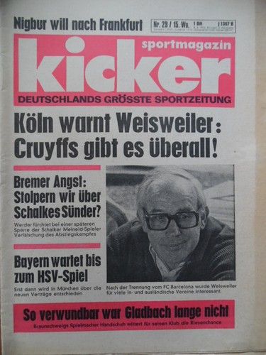 Kicker 1976 hennes - 29, 8.4.