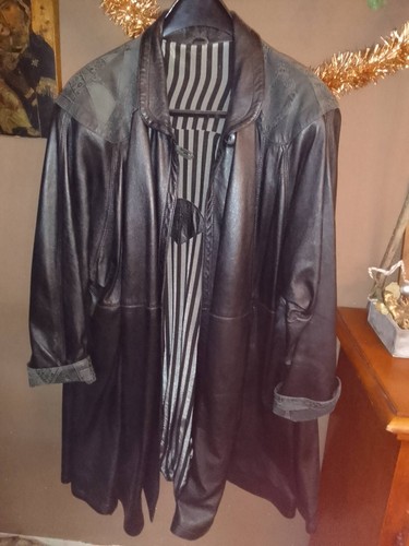 Eleganter ledermantel damen - eleganter,