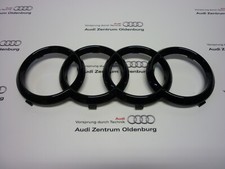 Original Audi Ringe black