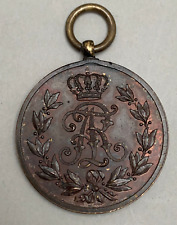Sachsen Königreich Friedrich-August Medaille in Bronze (5755a)