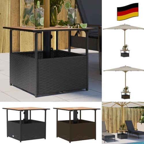 Gartentisch mit schirmloch - mit,
