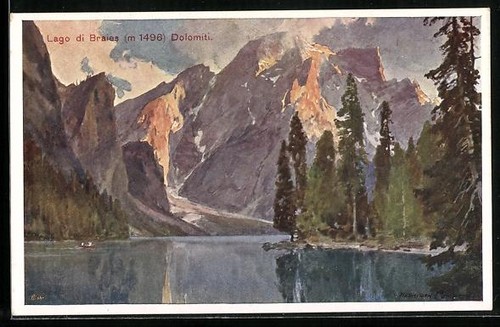 Künstler edward harrison - künstler-ak,
