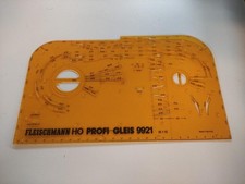 Fleischmann 9921 Gleisplanschablone Profigleis H0