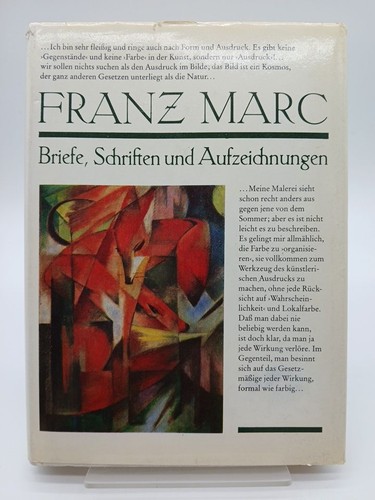 Franz marc briefe schriften - franz,